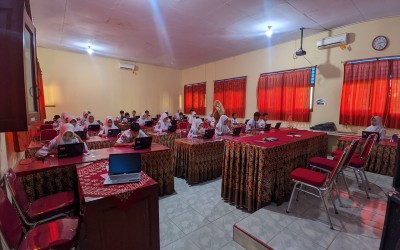 PELAKSANAAN UKBI ADAPTIF (UJI KEMAHIRAN BERBAHASA INDONESIA ADAPTIF) BAGI SISWA SMP N 1 SLOGOHIMO