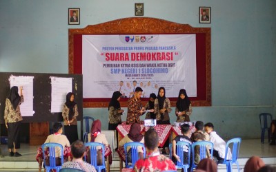 Suara Demokrasi Pemilihan Ketua dan Wakil Ketua OSIS Masa Bhakti 2024/2025